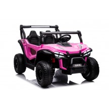 Akumuliatorinis dvivietis keturratis vaikams Polaris 4x4 24V